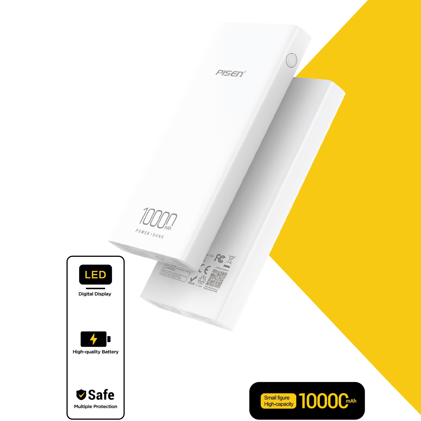 Mr White Ultra 10000mAh - PISEN VIỆT NAM